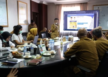 Entry Meeting Tim Survey BPKP Bersama Pemprov, Gubernur Sebut Pembangunan BTS sebagai Tol Langit