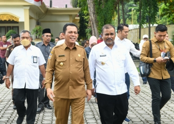 Kembali Gubernur Serahkan Bansos dan Bantuan Pertanian ke Masyarakat Karimun