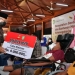 Penyerahan Bantuan Kemensos dan BPJAMSOSTEK kepada Warga