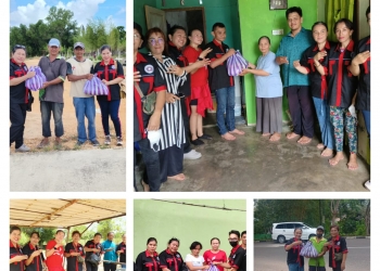 Berbagi Sembako Wujud Kepedulian K3 Kawanua untuk Masyarakat Kurang Mampu