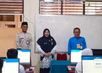 1.143 Siswa SMP di Tanjungpinang Ikut Asesmen Nasional Berbasis Komputer