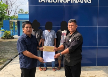 Satreskrim Polresta Tanjungpinang Serahkan 3 Korban PMI Ilegal ke BP2MI