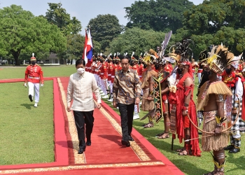 Jokowi Sambut Kunjungan Kenegaraan Presiden Republik Filipina di Istana Bogor