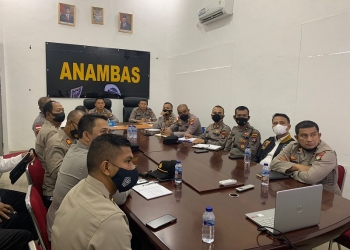 Tingkatkan Kinerja dan Pelayanan Masyarakat, Kapolres Anambas Lakukan Gelar Operasional