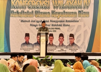Konferensi Wilayah IV Nahdatul Ulama, Ansar Ajak NU Dukung Pembangunan Kepulauan Riau
