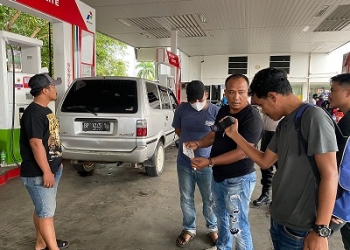 Antisipasi Penyalagunaan BBM, Polresta Tanjungpinang Lakukan Mobiling Pantau Aktivitas SPBU