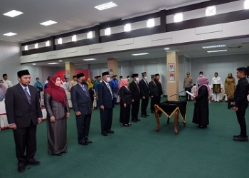Lantik 7 Pejabat, Wako Rahma: Laksanakan Tugas dengan Baik dan Penuh Tanggung Jawab