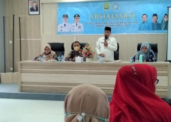 TP PKK Kelurahan Kampung Baru Gelar Sosialisasi Pengurangan dan Pemanfaatan Limbah Rumah Tangga