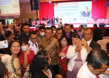 Di Perayaan Natal Oikoumene, Gubernur Ansar Sebut Kepri Sebagai Miniatur Indonesia