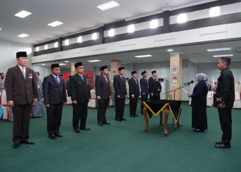 Lantik 8 Pejabat Eselon 2 Hasil Open Bidding, Rahma Tekankan Disiplin dan Tanggung Jawab Kerja