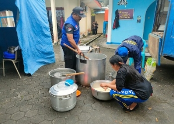 Dapur Umum Pemko Tanjungpinang Sudah Distribusikan 2283 Nasi Bungkus, Malam Ini akan Ditambah 1200