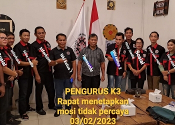 Bila Belum Ada Tanggapan DPP & DPD, Pengurus Inti K3 Tanjungpinang akan Melakukan Gugatan Resmi
