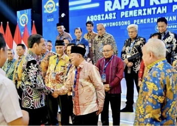 Buka Rakernas APPSI Tahun 2023, Presiden Minta Para Gubernur Dorong Belanja Masyarakat