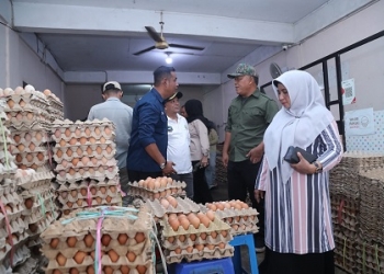 Walikota Rahma Cek Harga dan Stok Komoditas Pangan Jelang Ramadhan di Sejumlah Tempat