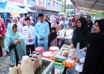 Buka Bazar Ramadhan Kelurahan Air Raja, Rahma: Penyelenggaraan Pemberdayaan Pelaku Usaha