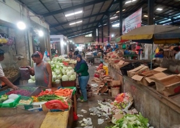 Pasca Lebaran Pasar Bincen Terlihat Sepi, Beberapa Komoditas Pangan Harganya Ikut Turun