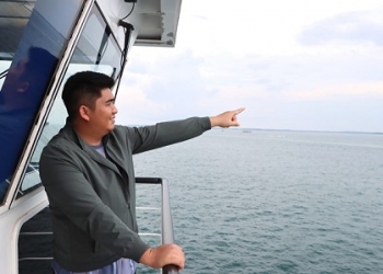 Bupati Roby Mengapresiasi Arus Mudik Melalui ASDP Tanjung Uban Berjalan Lancar