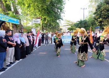 Semarak Parade Obor Demokrasi, Rahma Dukung Terobosan Sosialisasi Bawaslu Tanjungpinang