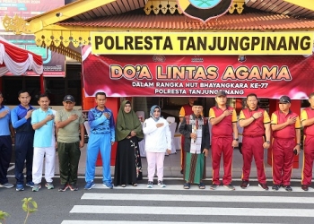 Olahraga Bersama, Rahma Berterima Kasih Peran Aktif Kepolisian Menjaga Keamanan Tanjungpinang