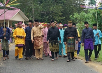 Momentum Tahun Baru Islam, Warga Kampung Rekoh Berziarah ke Makam Datuk Julong