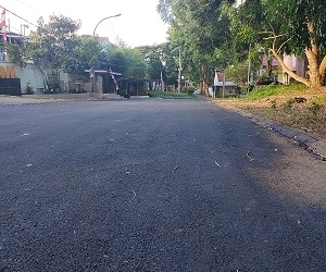 Perjuangan Warga Akhirnya Terjawab, Jalan Mahkota Alam Raya Diperbaiki