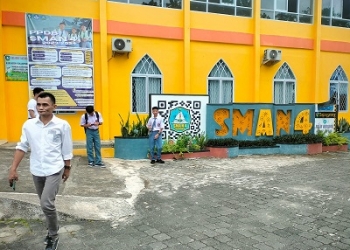 Siswa Baru SMAN 4 Tanjungpinang Telah Memasuki Masa Pengenalan Lingkungan Sekolah