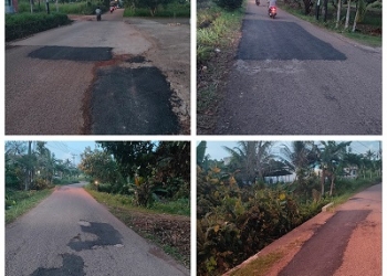 Masyarakat Senang Jalan Cendrawasih Tanjungpinang Sudah Dilakukan Penambalan Aspal
