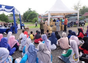 Gelar Road Show SKJ dan Aerobik, Wali Kota Tanjungpinang Ajak Masyarakat Peduli Kesehatan