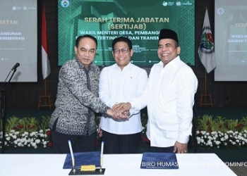 Menkominfo Ajak Kemendes PDTT Kolaborasi Percepat Digitalisasi Desa