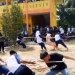Keseruan Lomba Tarik Tambang di Sekolah SMAN 4 Tanjungpinang Warnai Hari Kemerdekaan