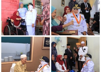 Momentum HUT Kemerdekaan, Wali Kota Tanjungpinang Kunjungi Kediaman Veteran