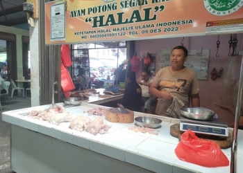 Harga Daging Ayam di Pasar Bincen per Hari ini Naik Lagi Tembus Rp43 Ribu per Kilogram