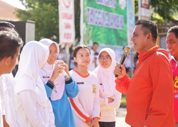 Berkunjung di SMAN I, Ansar Buka Gerakan Aksi Bergizi dan Peresmian Sarana Pendidikan