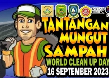 World Cleanup Day akan Menggelar Lomba Tantangan Mungut Sampah untuk 3 Kategori Pelajar, Umum & OPD
