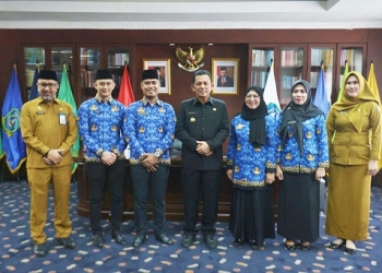 Lantik 4 Pejabat Fungsional, Pesan Ansar untuk Menjalankan Nilai Core Values Berakhlak