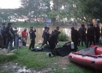 Masih Dilakukan Pencarian, Seorang Mahasiswa Tenggelam di Danau Belakang Graha Pena Batam