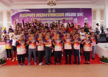 Kolaborasi Kejati dan Pemprov Kepri Menggelar Kegiatan Adhyaksa Run 5K