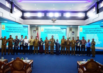 Wali Kota Tanjungpinang Tandatangani Serah Terima Aset PSU Bersama 9 Developer Perumahan