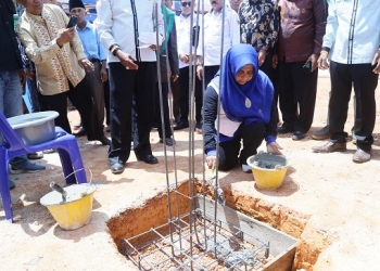 Peletakan Batu Pertama Surau Nurul Ikhlas, Rahma: Menjadi Sarana Pengembangan Ilmu Agama