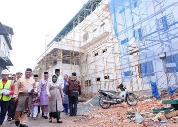 Tinjau Pembangunan Pasar Baru, Rahma Sebut Januari 2024 Sudah Dapat Difungsikan