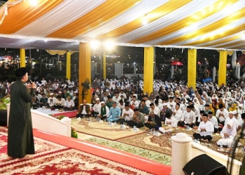 Perdana OPD Tanjungpinang Ikuti Pengajian Pemprov Kepri, Masyarakat Antusias Hadiri Tabligh Akbar