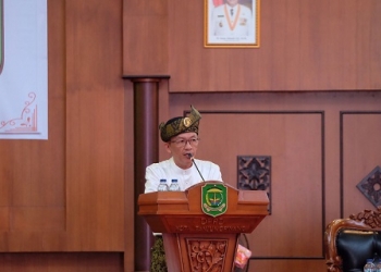Hasan Paparkan Capaian Kemajuan Pembangunan pada Sidang Paripurna Istimewa