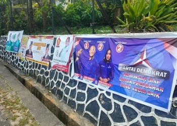 Dalam Sebulan Satpol PP Tanjungpinang Sudah Menertibkan 437 Spanduk