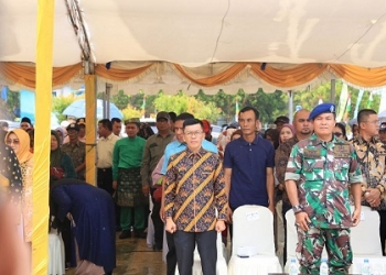 Hadiri Peresmian Sapras Logistik Pangan, Hasan Harap Turut Menjaga Ketersediaan Pangan