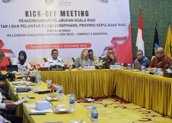 Dapat Hibah Rp766,1 Miliar dari MCC Amerika Serikat untuk Pengembangan Pelabuhan Kuala Riau