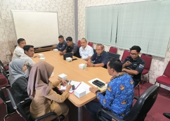 Pemko dan Sejumlah Provider Internet Berkoordinasi Penataan Kabel Serat Optik untuk Diperluas