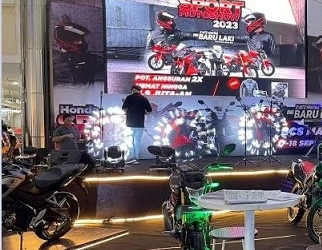 Sukses Menarik Perhatian Konsumen, Honda Sport Motoshow Pamerkan Produk Terbaru di Batam