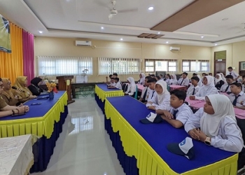 Implementasi Program JDIH Kota Tanjungpinang ke Pelajar SMPN 7, Cegah Kenakalan Remaja