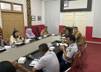 Bahas Titik Lokasi Pemasangan APK, Pemko Tanjungpinang dan Bawaslu Gelar Rakor