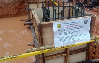 Tak Miliki Izin, Satpol PP Hentikan Pembangunan Tower BTS, Warga: Pertimbangkan Kembali Pemberian Izinnya